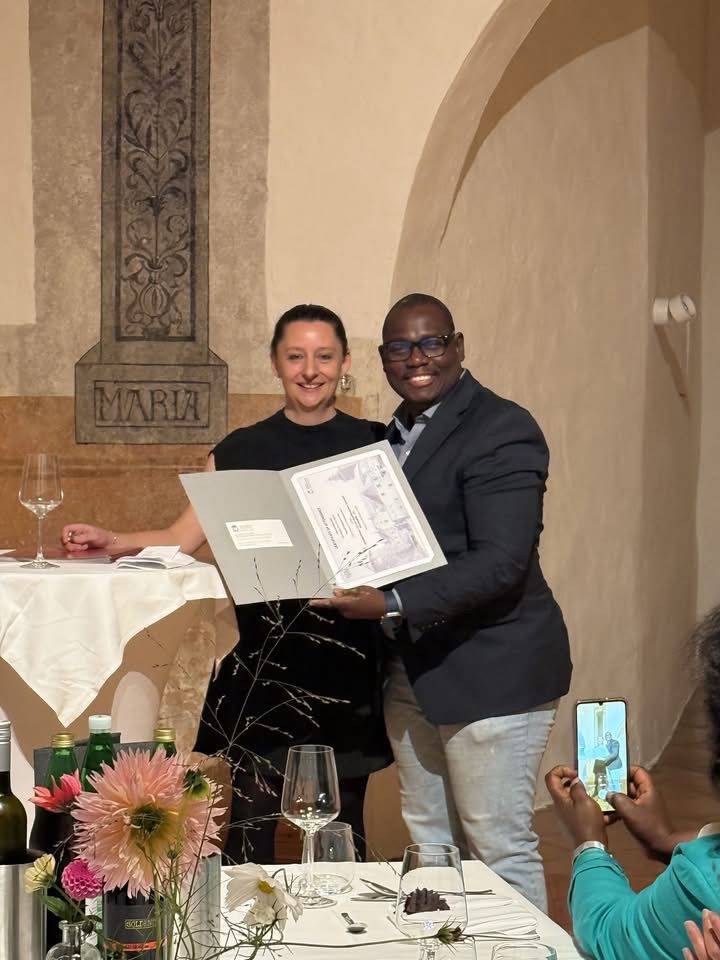 Remise du certificat IPT – Aristide MAMA